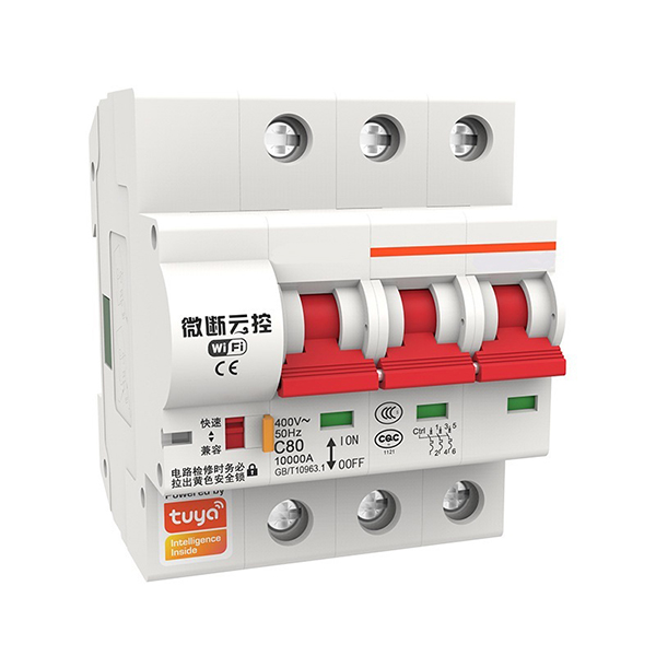 Cúiseanna Tuya Wifi Circuit Breaker Tripping